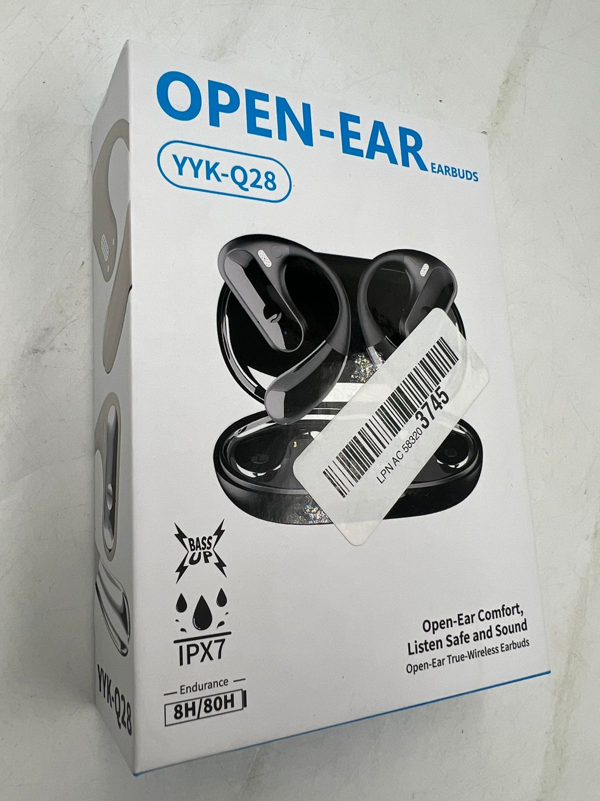 Auriculares Bluetooth 5.4 Open Ear YYK-Q28 blanco