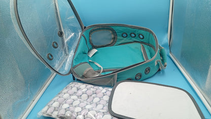 Mochila Transportadora Para Gatos, Lollimeow, Expandible USADO