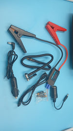 Arrancador de batería para coche con compresor de aire, (USADO).