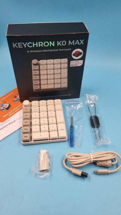 Teclado Numérico Personalizado Inalámbrico Keychron K0 Max K0M-M1