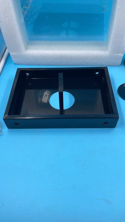 Chimenea Etanol Exterior Interior Cuadrada COSTWAY  HW56689