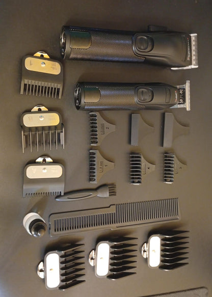 Kit de cortadoras de pelo profesional, recargables, inalámbricas.(USADO)