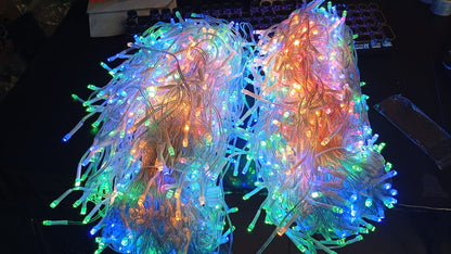 Luces de Navidad para exteriores, 40M/1680 LED, Control rem.
