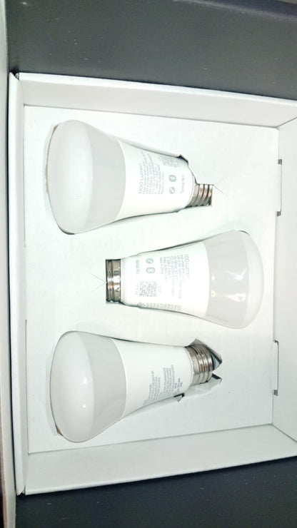 Philips Hue, Focos Inteligentes RGB, A19 10.5W, Hue Bridge Comp. con Alexa