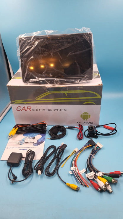 Estéreo con pantalla táctil un solo DIN Apple Carplay y Android