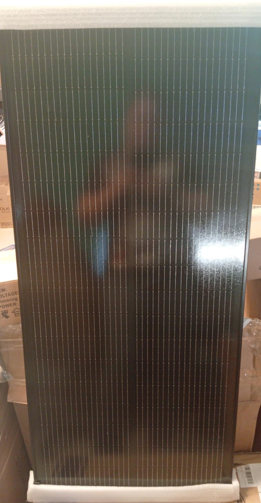 Panel solar monocristalino de 100w, Resistente a condiciones climaticas.