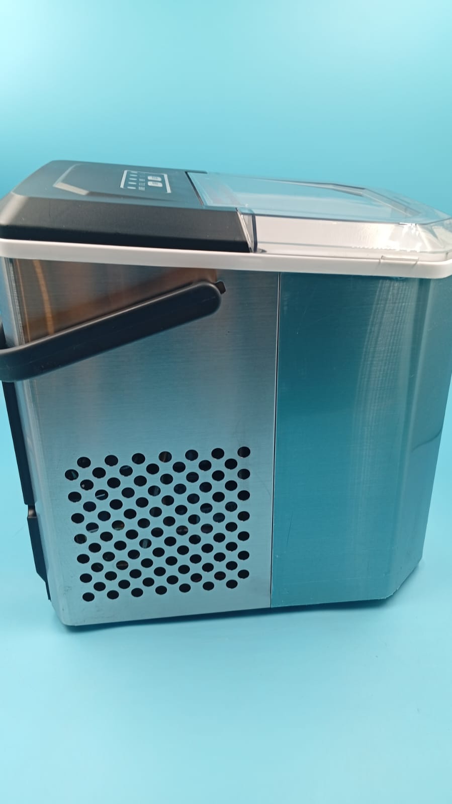 Máquina de hielo de encimera,  2 tamaños de cubitos, (USADO).