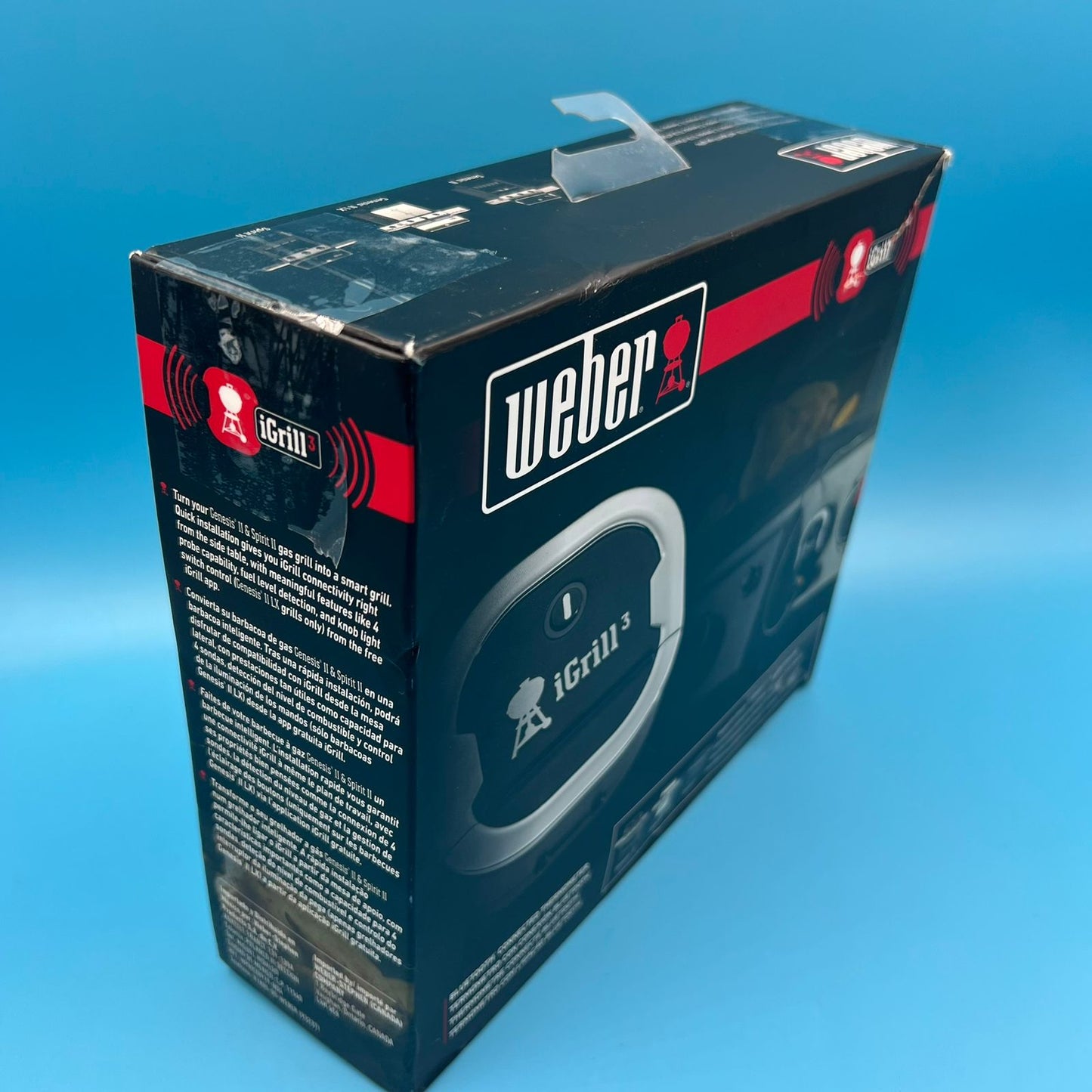 Termómetro para Carne Weber iGrill 3 Bluetooth