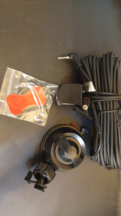 Dash Cam delantera y trasera, Full HD 1080P, con tarjeta SD.