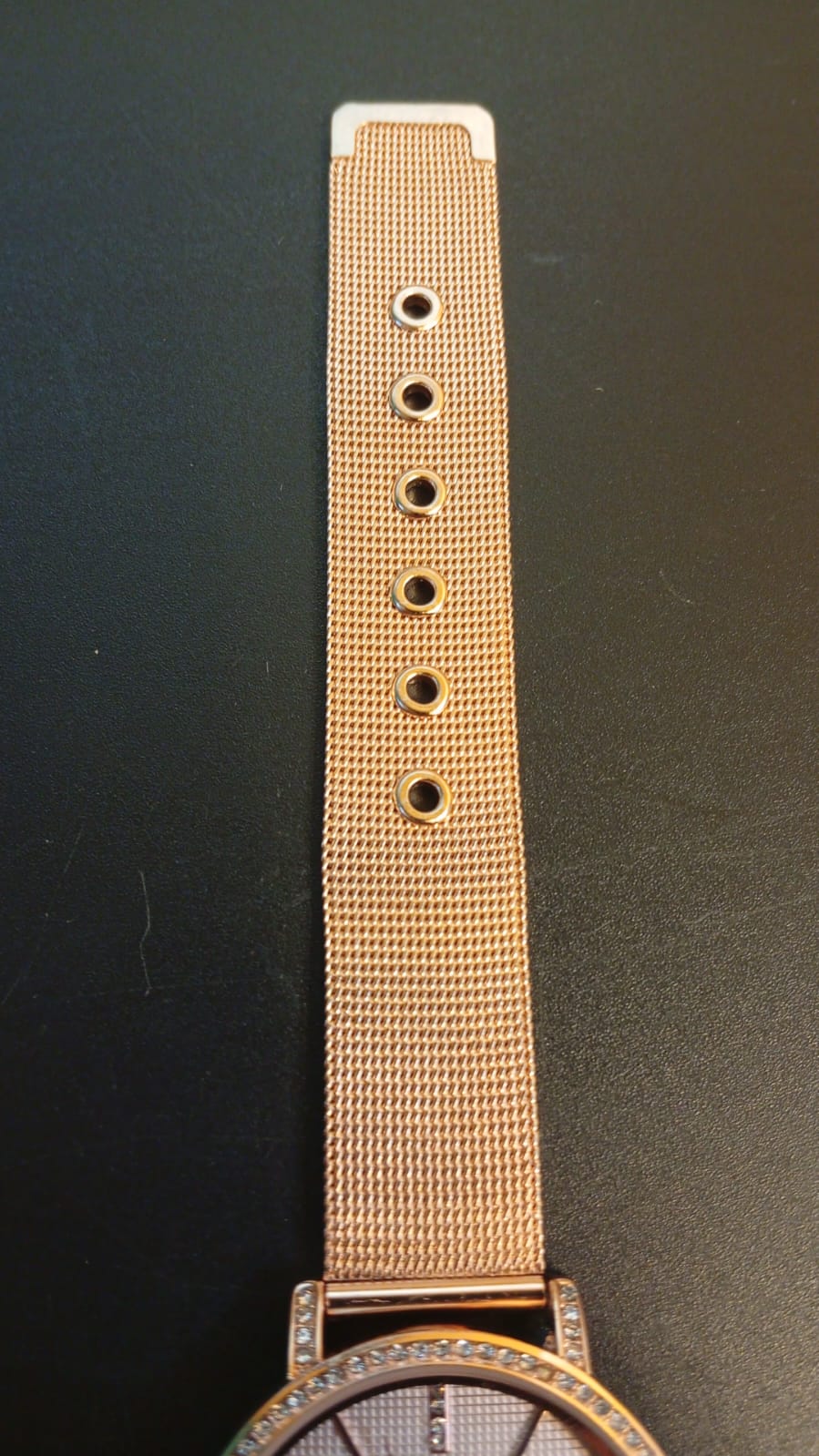 Reloj de pulsera analógico de cuarzo para mujer, (DETALLE).