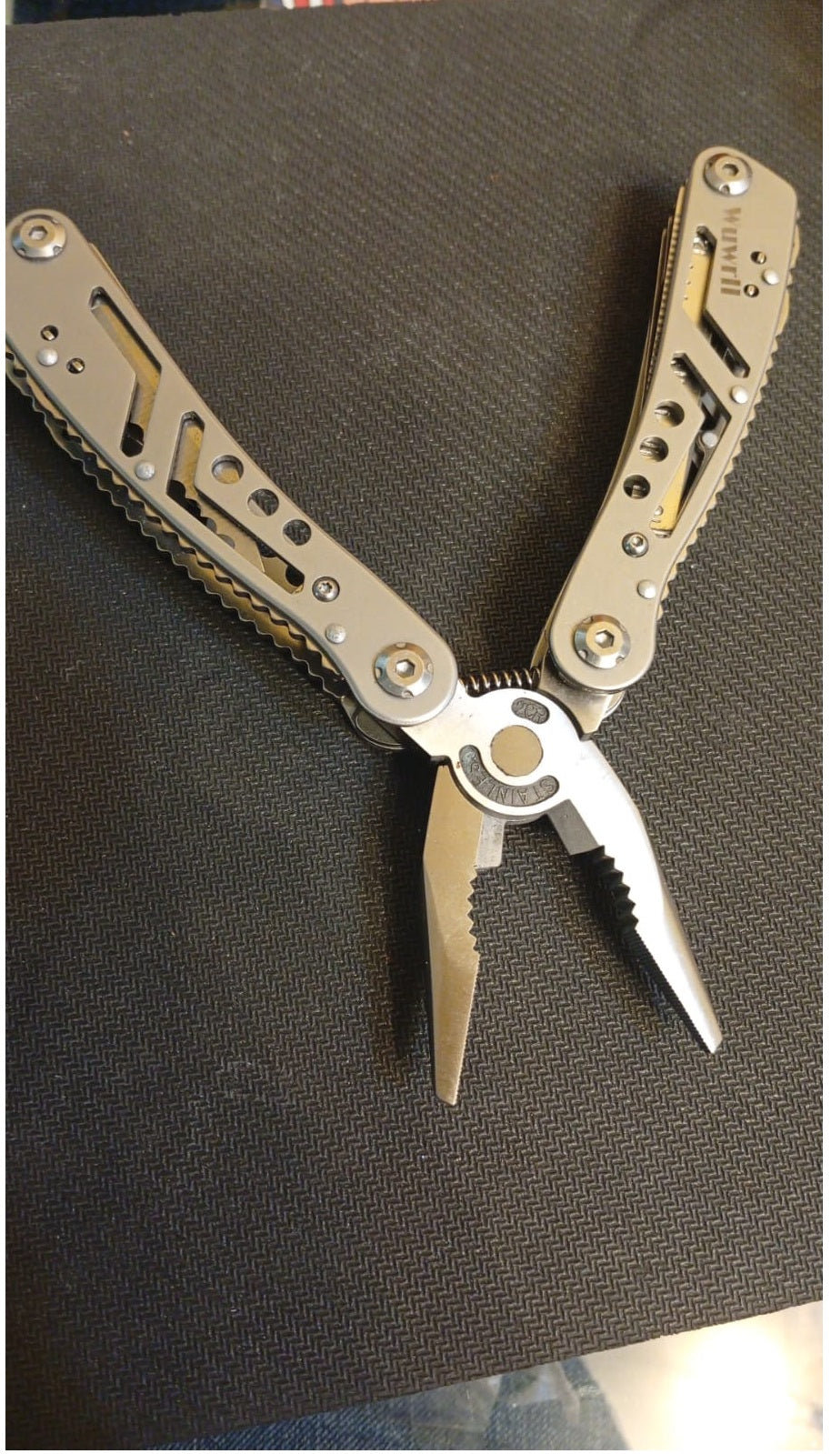 Multiherramienta profesional de acero inoxidable, WUWRL.