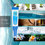 Medidor de pH de bolsillo impermeable Apera, sonda reemplazable. USADO