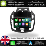 Estéreo Android 9.0 9.7 Pulg Ford Transit Connect 2014-2018
