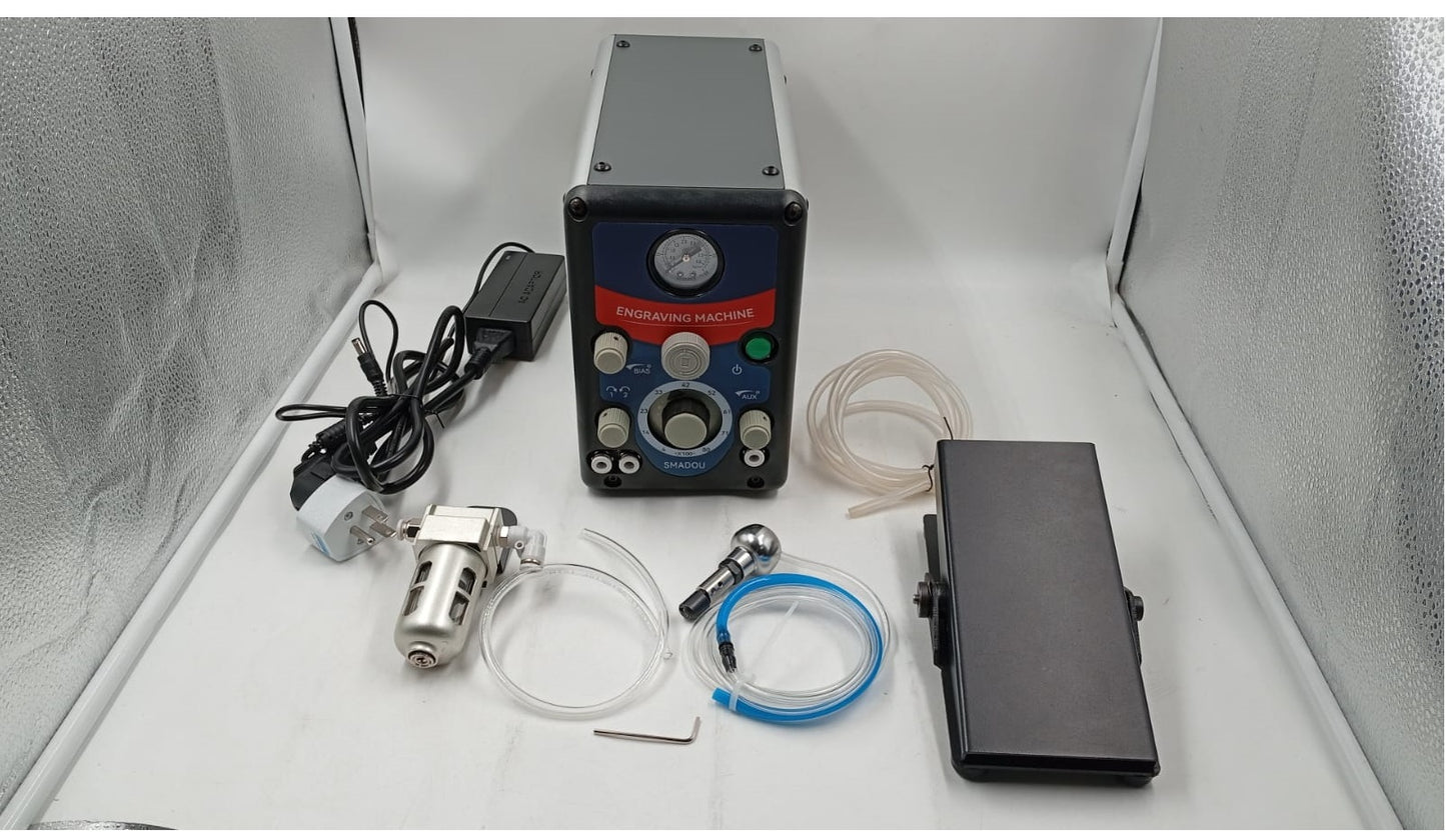 Máquina De Micrograbado De Joyería Neumática, A Mano (USADO)