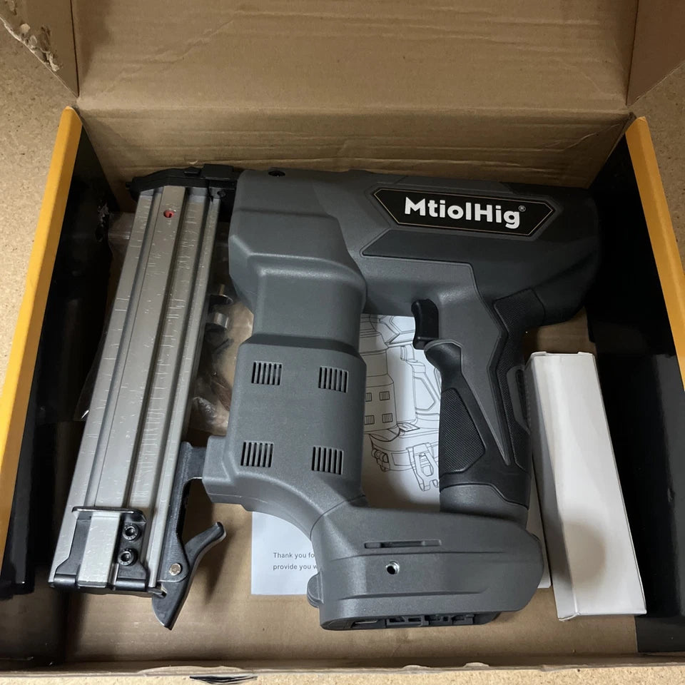 Clavadora Brad inalámbrica 18GA 20V máx., pistola de clavos calibre 18
