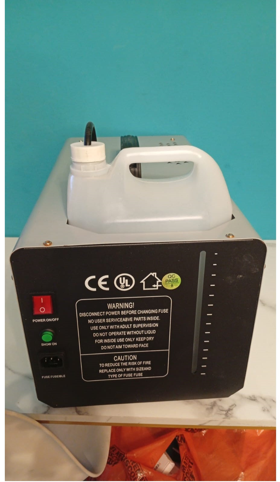 Máquina De Nieve Con 12 Luces Led, Tcfundy, Copos (USADA).