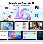 Tablet Aorlym P11 11'' Android 16 128GB 48GB RAM