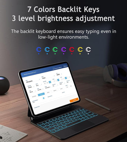 Funda Con Teclado ESR Para iPad Air 11 M3 Magnética Caja Abierta