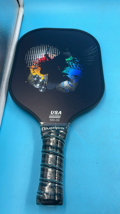 Juego de 2 palas de pickleball NIUPIPO, 4 bolas incluidas.
