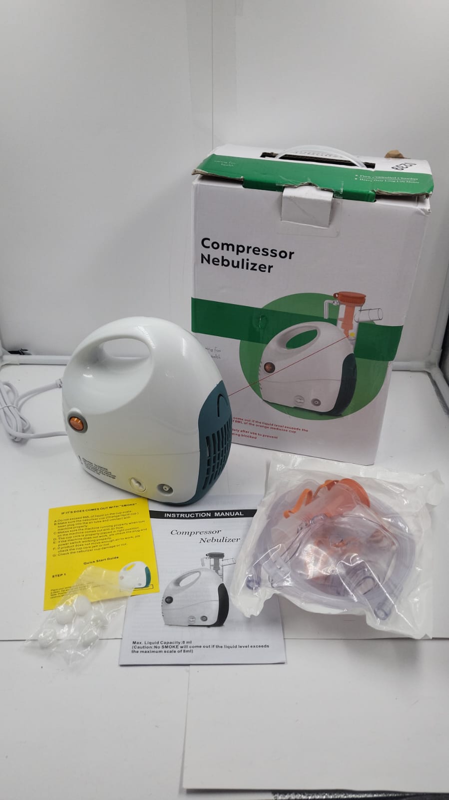 Nebulizador Silencioso Adulto Y Niños diseño portátil.