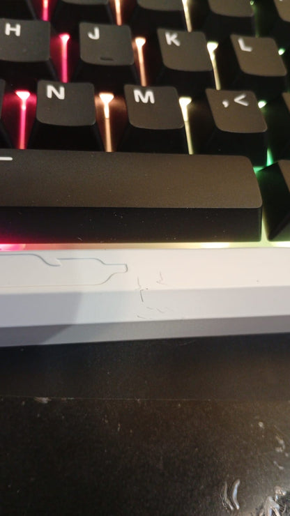 Teclado Mecánico Inalámbrico, Womier ERA75, con VIA/QMK (DETALLE)