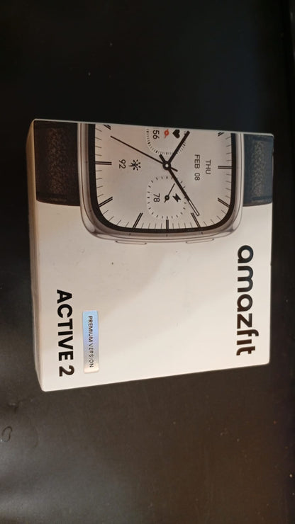 Reloj Inteligente Amazfit Active 2 Premium, Resistente al Agua, Mapas GPS.