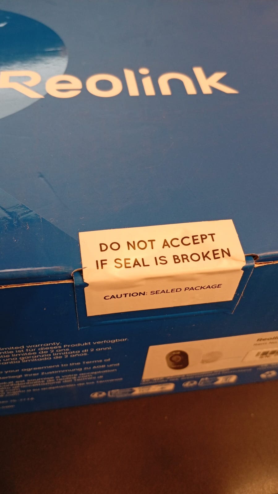 Cámara de seguridad para exteriores 4K, Reolink Lumus Pro.