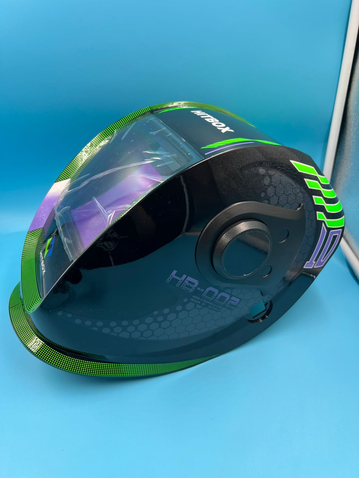 Casco de soldadura eléctrica pantalla HB002 puerto USB