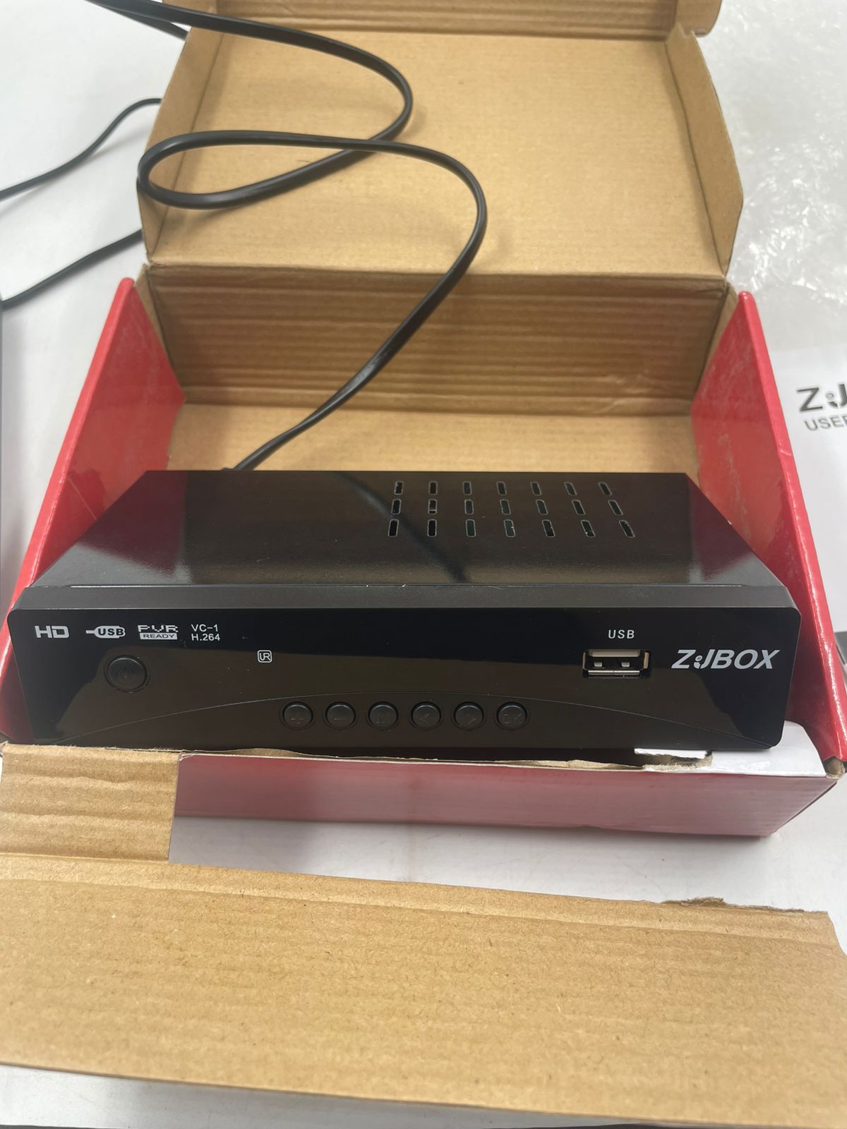 Caja convertidora de TV digital, Z JBOX.(USADO)