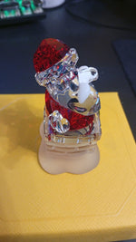 Figura de Swarovski, Santa Claus y Chimenea 5701507, Original.