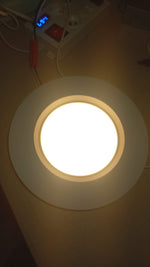Luces empotrables Amico 24 Pack 5/6", 5CCT borde deflector blanco
