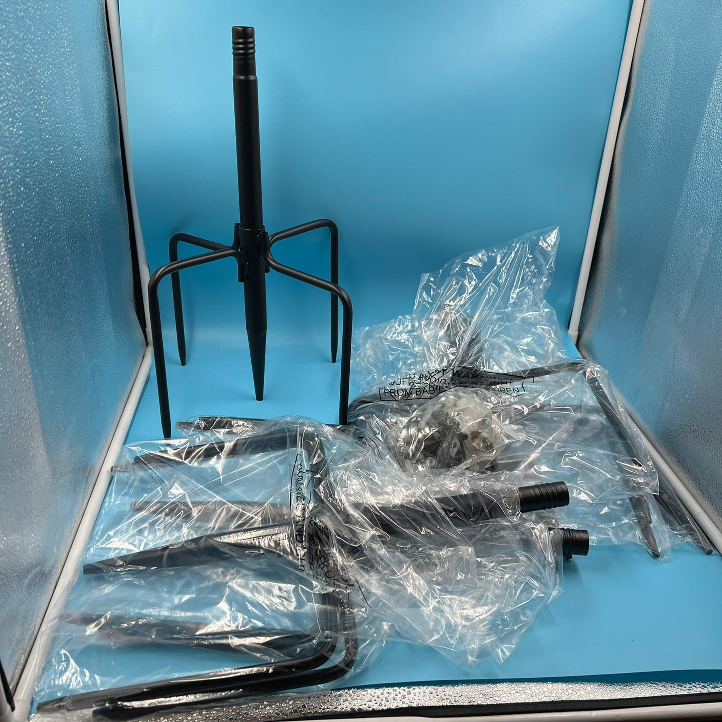 6 postes de luz de cadena para exteriores decoración patio