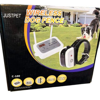 Collares de entrenamiento JustPet Valla Inalámbrica. (2 pack)