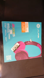 Auriculares inalámbricos + cable, canc. de ruido, volumen seguro.