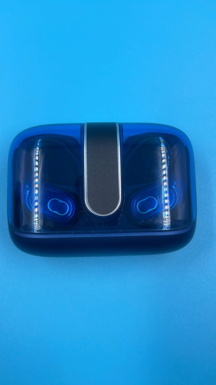 Aptkdoe - Auriculares Inalámbricos,Azules.(USADOS)