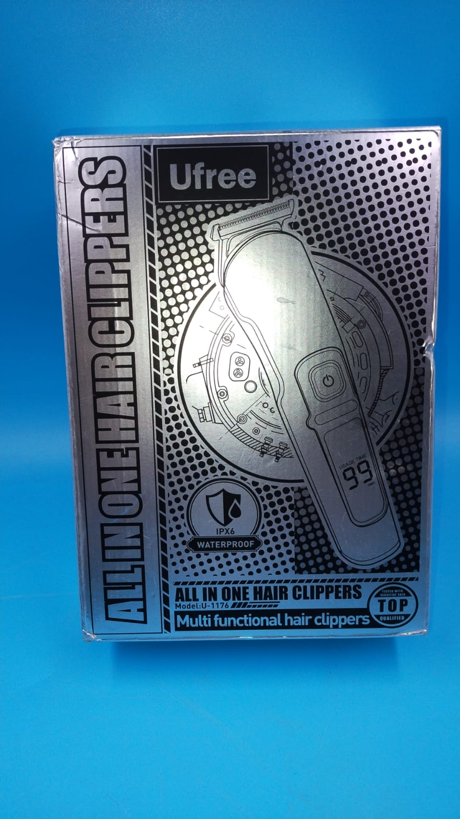 Ufree - Cortadora de barba inalámbrica para hombres.