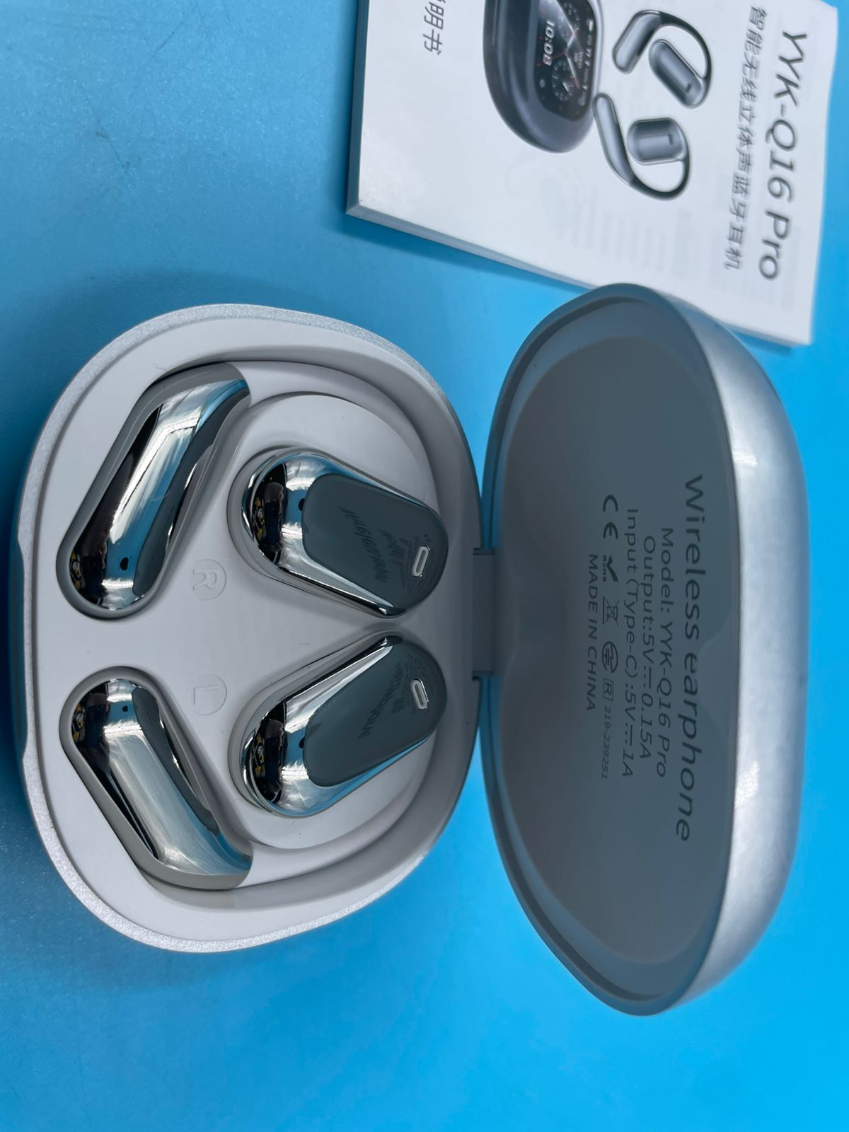 Q16 PRO - Auriculares inalámbricos de traducción con Bluetooth 5.4.