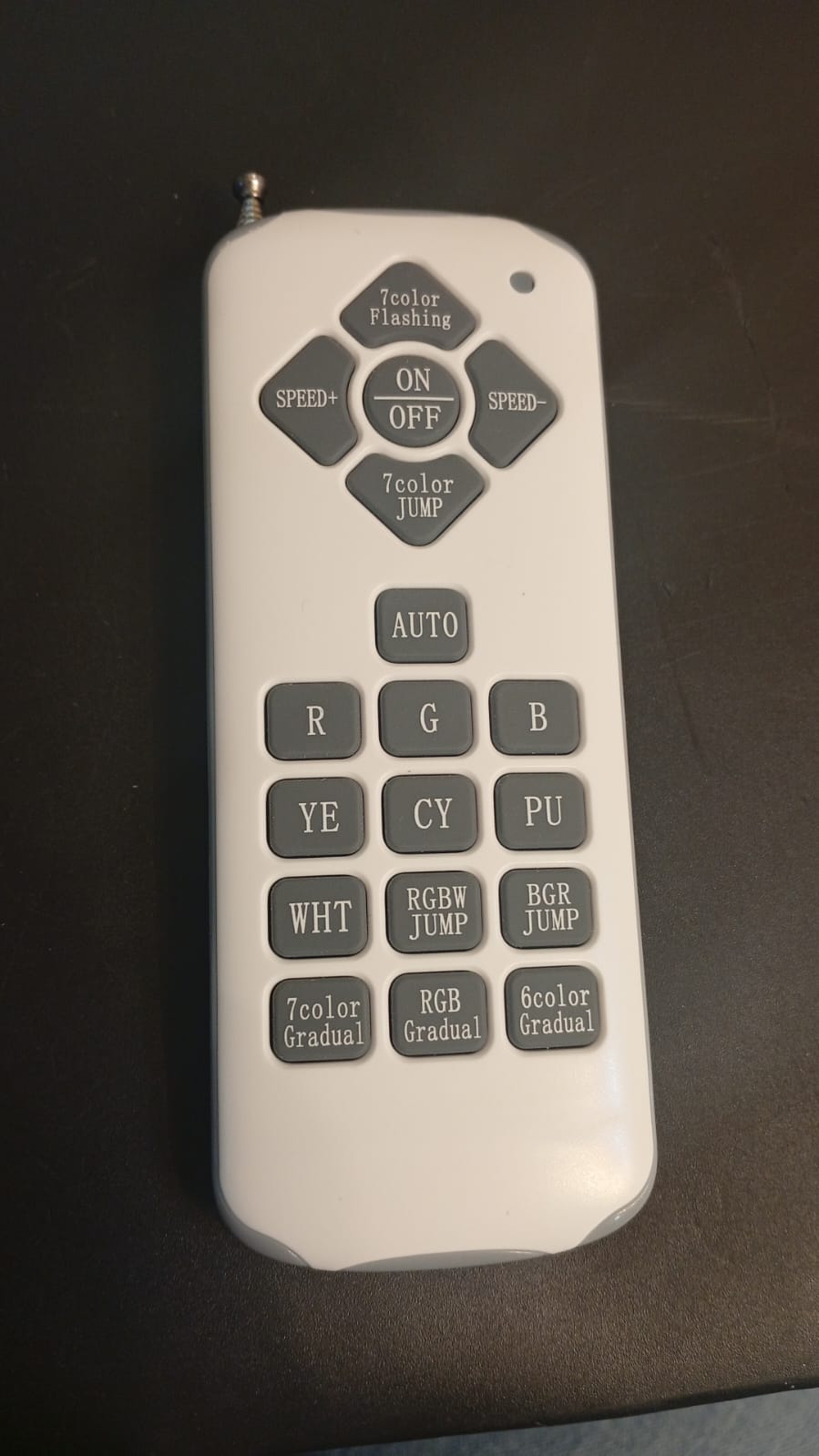 Luz LED de 1.5 pulgadas, para piscina, RGB, sin bordes.(USADA).