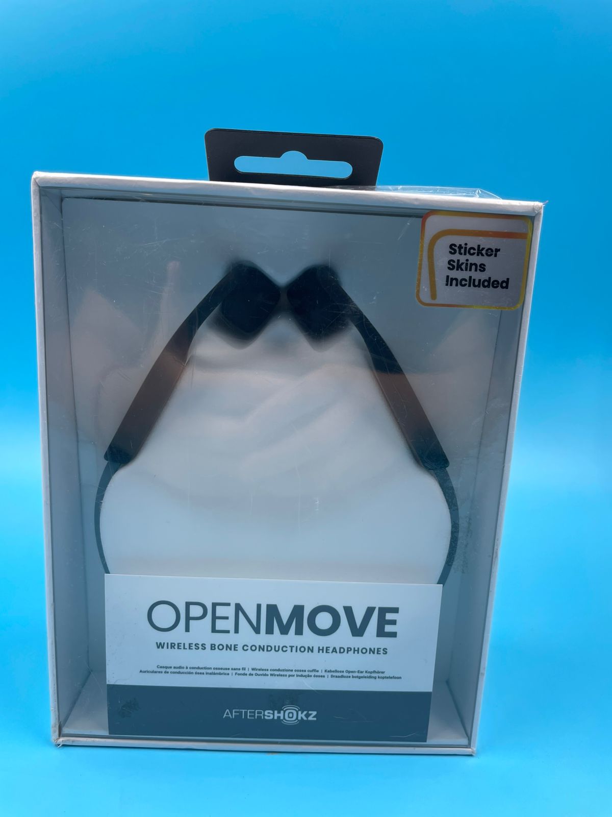 Aftershokz OpenMove Wireless Bone Conduction.