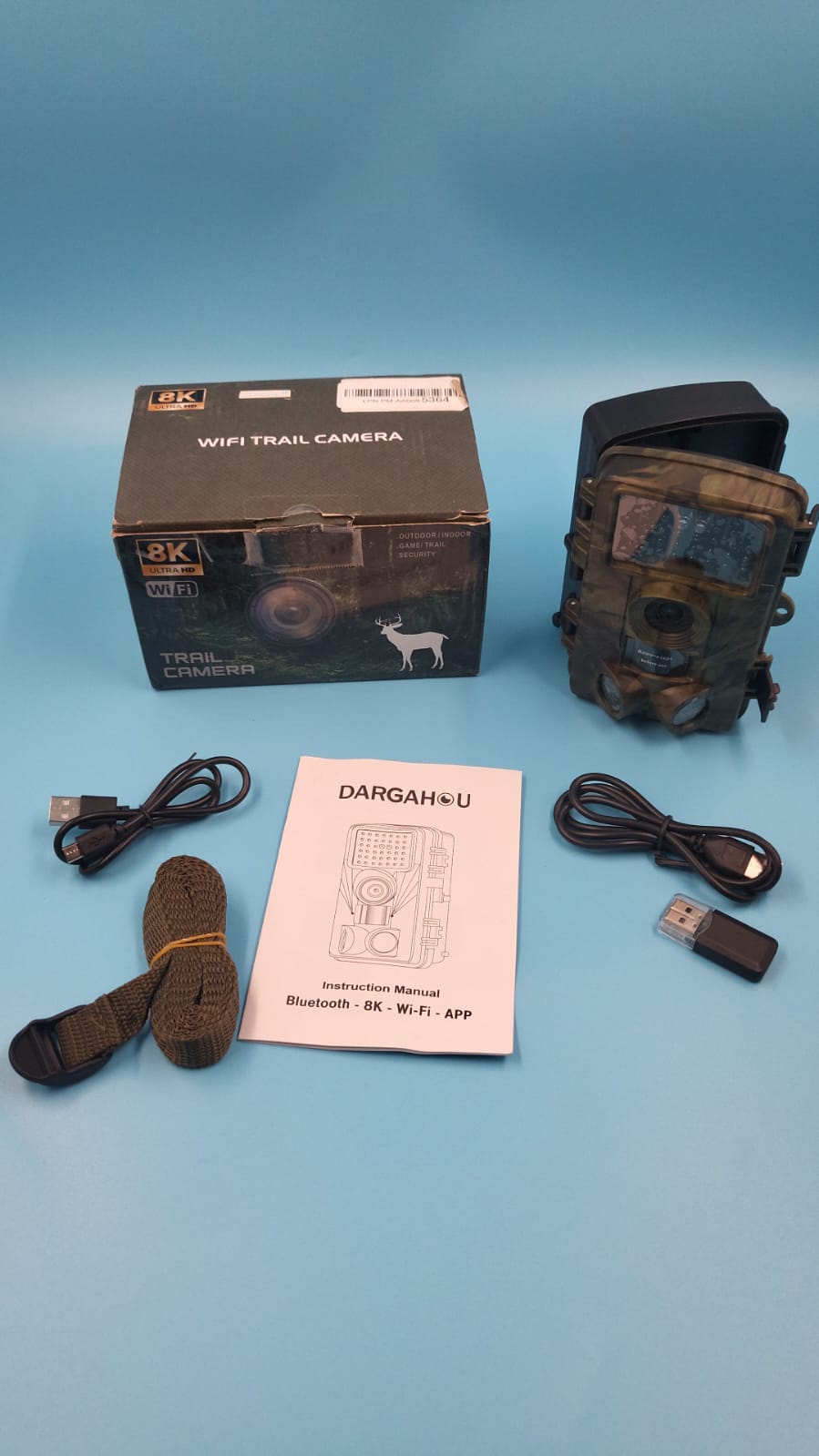 Cámara de seguimiento 8k 60MP WiFi.