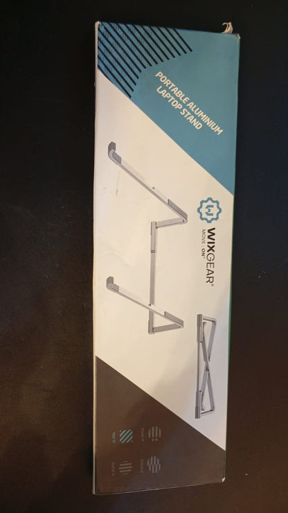 Soporte portátil para escritorio, computadoras hasta 15", WixGear.
