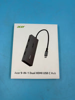 Estacion Carga Acer USB-C 100W Dual HDMI 4K Multi
