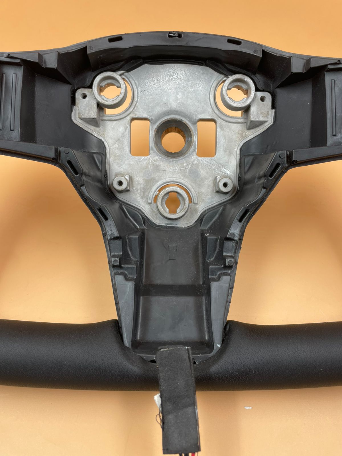 ZIMABLUE-Volante de yugo personalizado, piel de napa sin ribete delantero.(USADO)