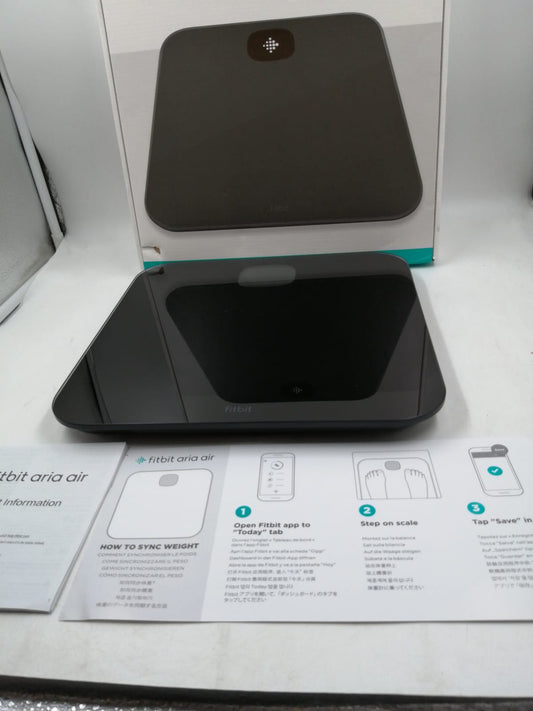 Fitbit Báscula Inteligente Aria Air, Negro