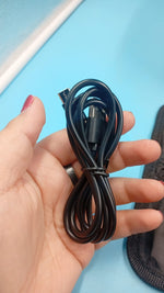 Estuche de maquillaje con espejo y luz, Momira, divisores ajustables.