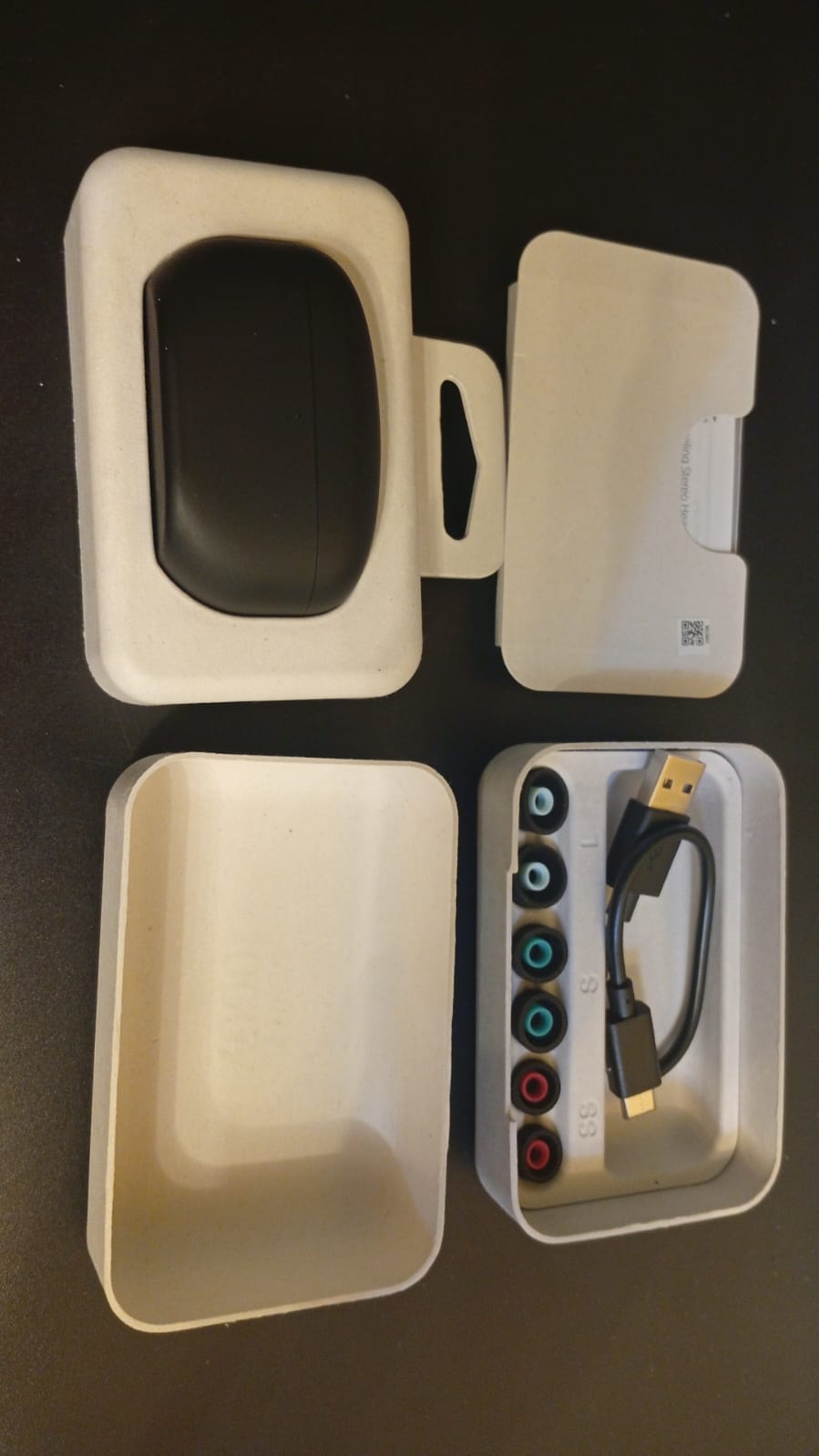 Sony Earbuds, con cancelación de Ruido, Intraurales, (USADO)