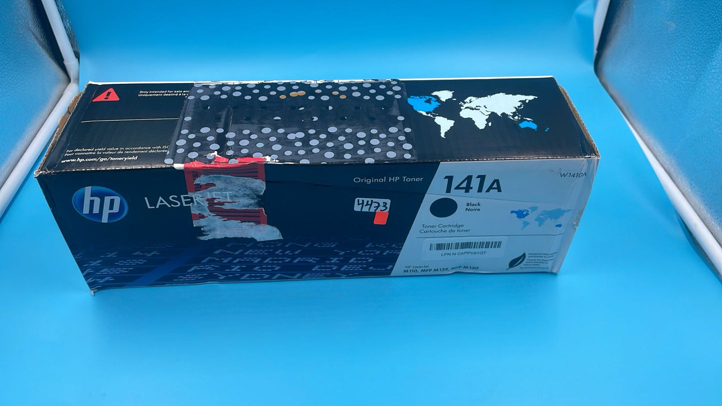 HP Cartucho de tóner Negro 141A,M110 Series, Laserjet MFP M139, M140 Series.