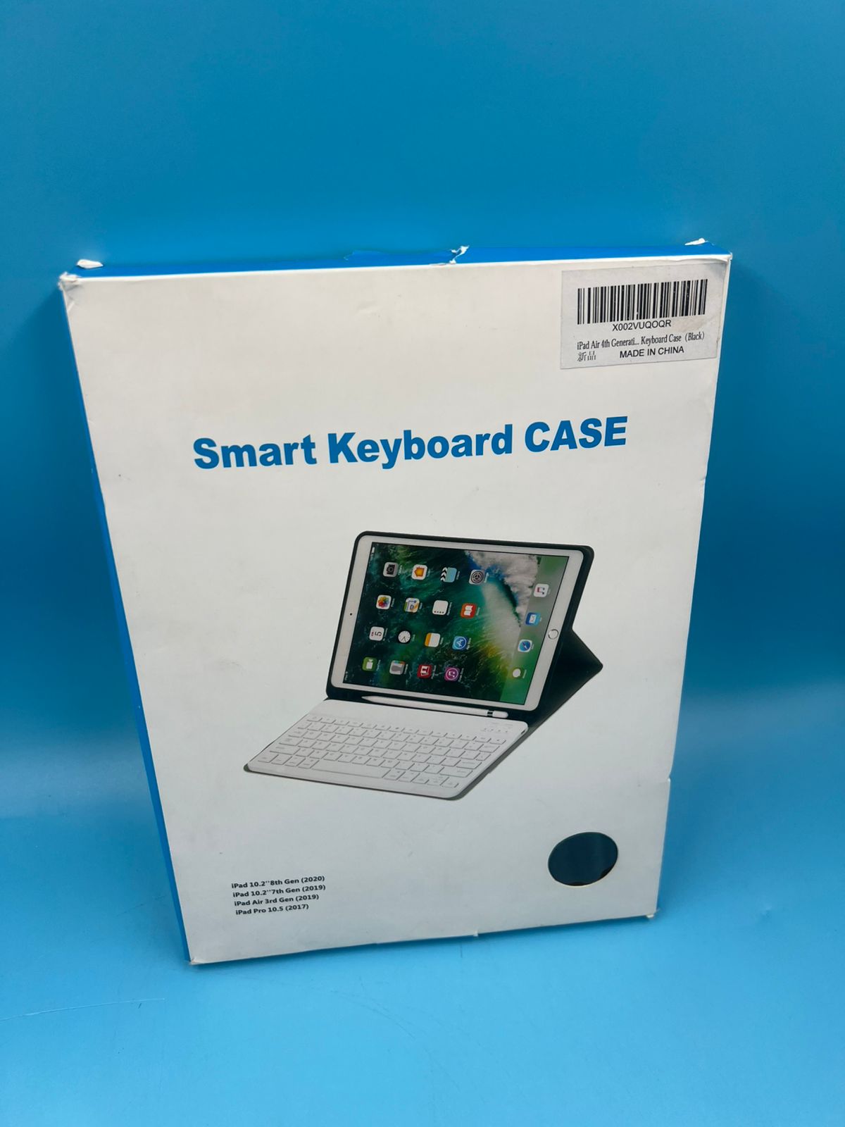 Funda Teclado Magnético Removible iPad 10.2"(7ª/8ªGen)Air 3 Pro10.5"