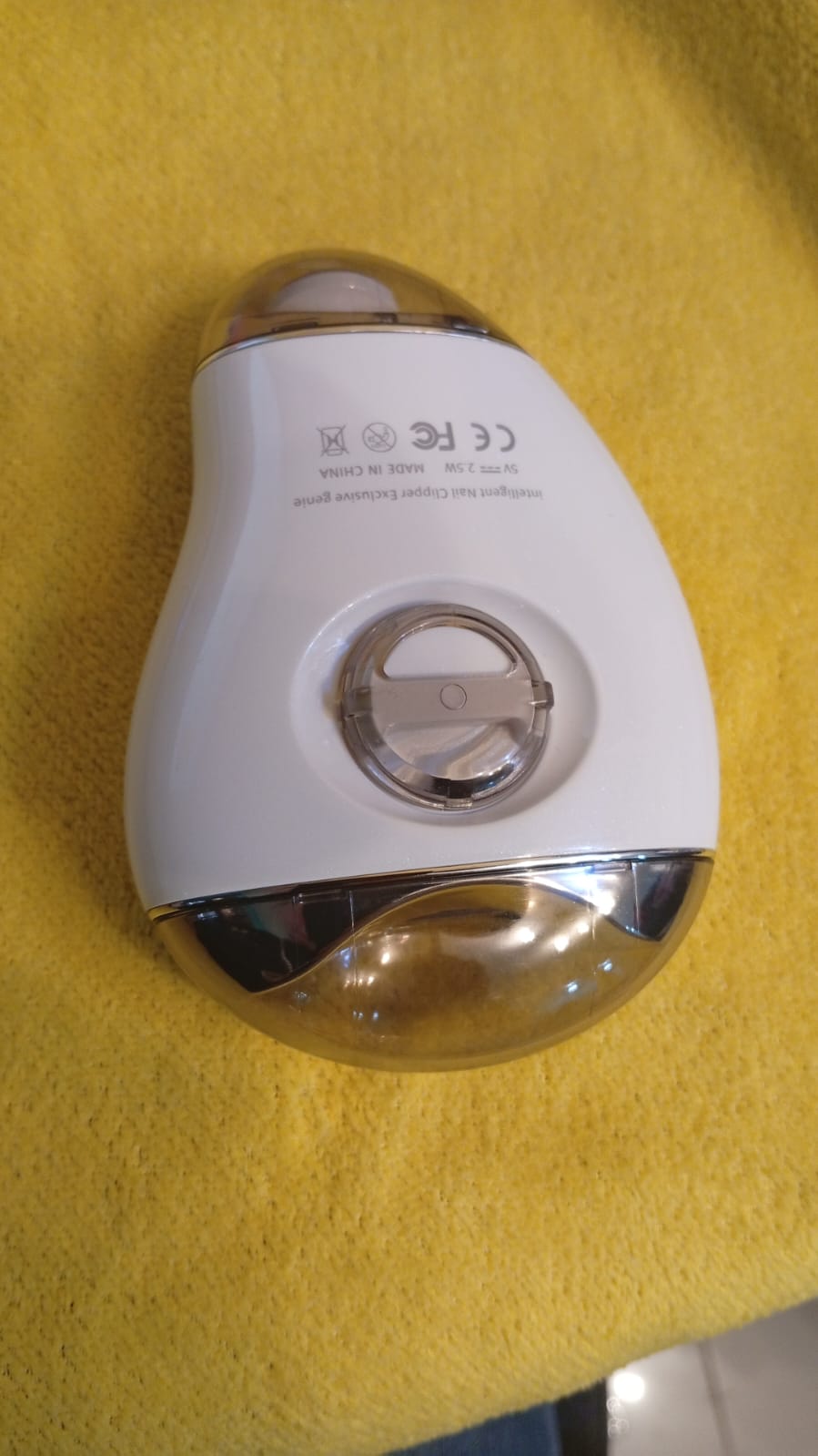 Cortador de uñas de doble cabeza, Electrico, Recargable.(USADO)