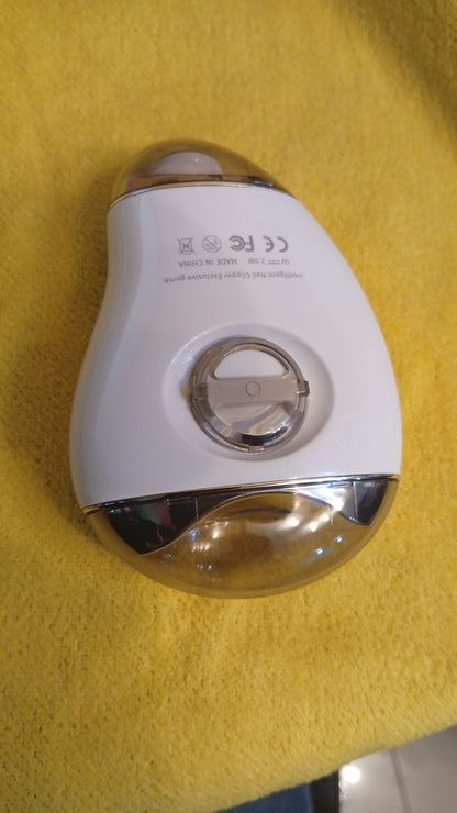 Cortador de uñas de doble cabeza, Electrico, Recargable.(USADO)